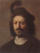 unknow artist Portrait of rembrandt s father,head and shoulers painting